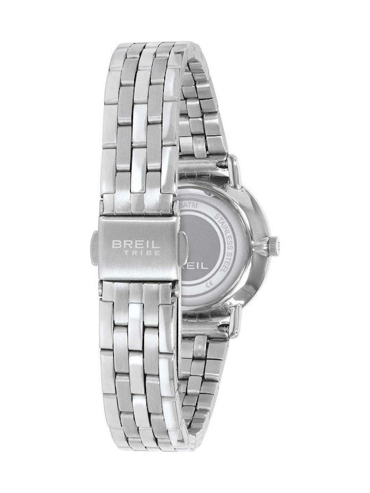 Breil Women's Watch Battery with Silver Stainless Steel Bracelet