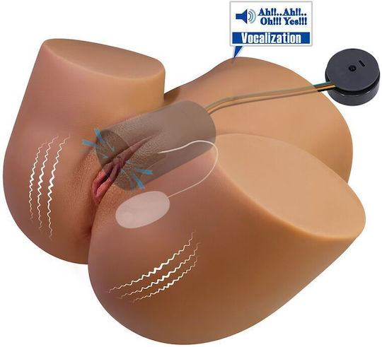 Crazy Bull Realistische Masturbator mit Vibration D-246058