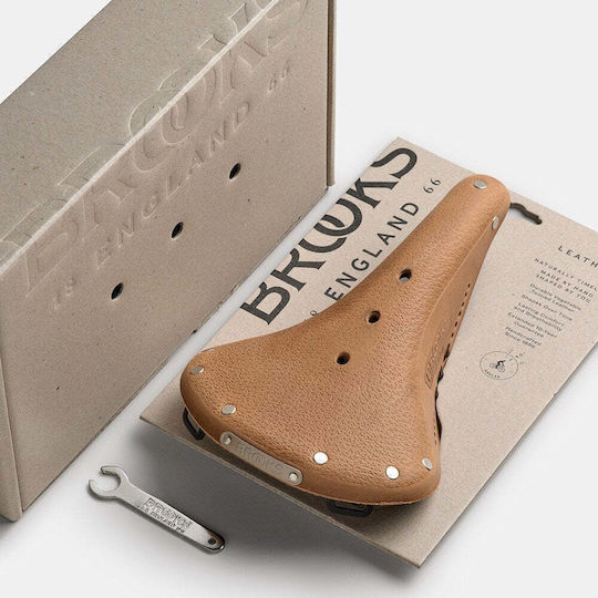 Brooks England Седло За Велосипед Кафяво 275 x 175 мм