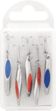 Baracuda Momeală Artificială Linguri 3cm 2.2g Set 5 Bucăți