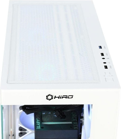 Hiro Aurora Гейминг Настолен Компютър (i7-14700F/16GB DDR5/1.0TB SSD/GeForce RTX 5060/W11 Home)