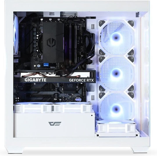 Hiro Aurora Гейминг Настолен Компютър (i7-14700F/16GB DDR4/1.0TB SSD/GeForce RTX 5070/W11 Home)