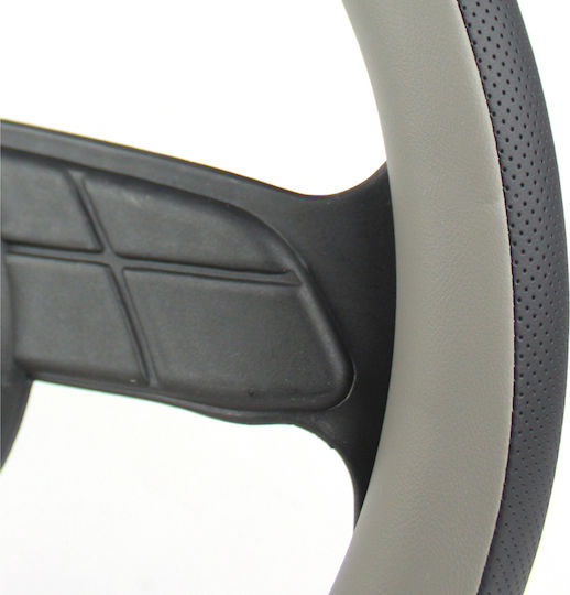 Steering Wheel Cover 38 Cm Black Grey 380