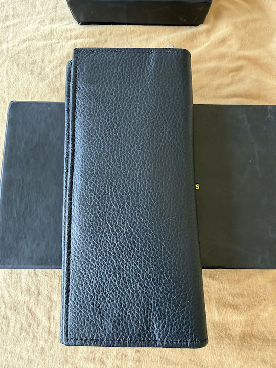 Leder Herrenbrieftasche Schwarz