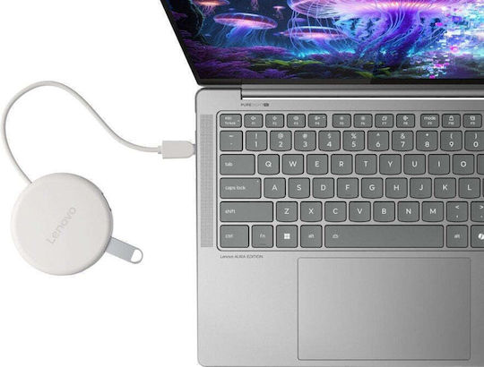 Lenovo USB 3.2 Hub with USB-C Connection Grey