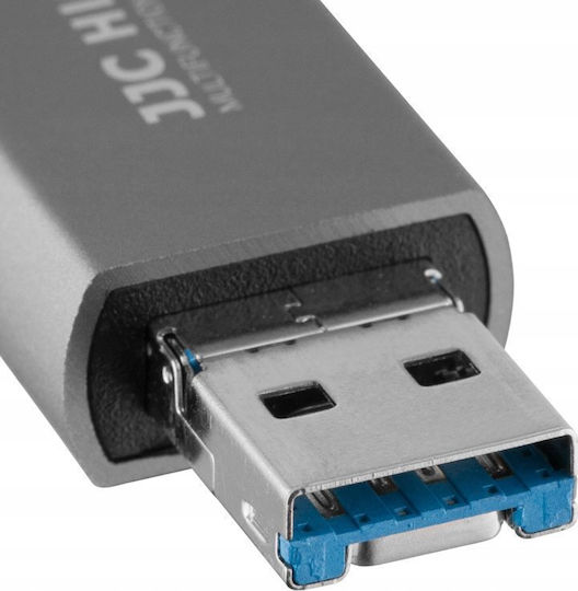 JJC Kartenleser Speicherkarte Kartenleser JJC CR-UCL1 Graue SD microSD
