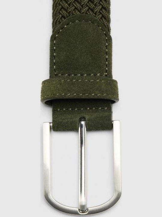 Herren Gürtel Gestrickt Grüner