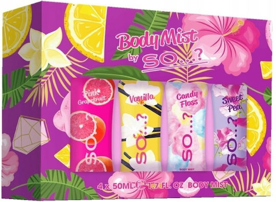 Grace Cole Σετ με Body Mist 4τμχ