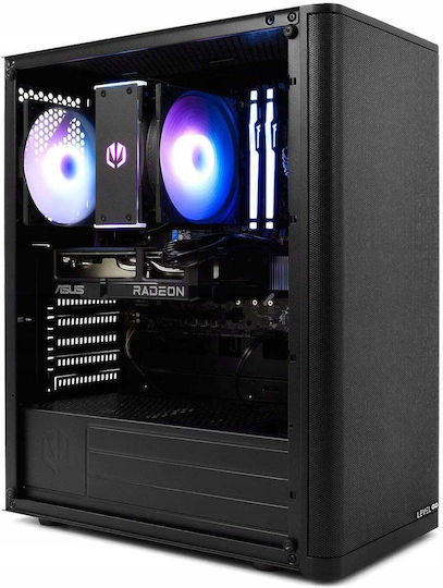 Komputronik Level GO Gaming Desktop PC (Ryzen 5-/32GB DDR4/1.0TB SSD/Radeon RX 9060 XT/W11 Home)