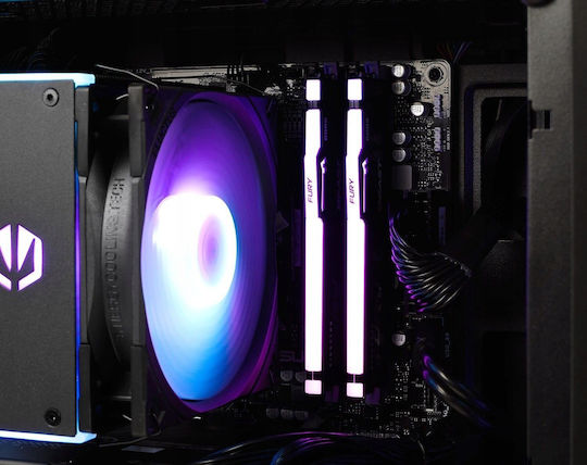 Komputronik Level GO Gaming Desktop PC (Ryzen 5-/32GB DDR4/1.0TB SSD/Radeon RX 9060 XT/W11 Home)