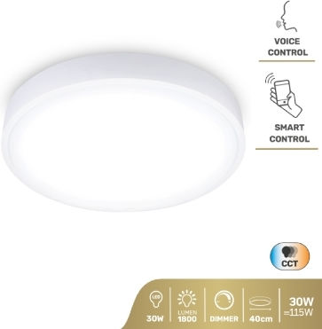 GBC Smart Plafonieră De Tavan Cu LED Integrat