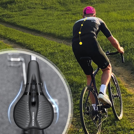 Rockbros Fahrradsattel Schwarz