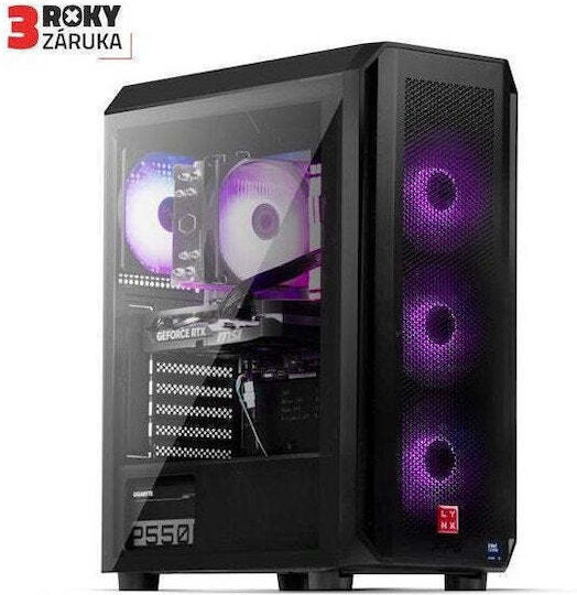 Lynx Challenger Гейминг Настолен Компютър (Ryzen 5-8400F/32GB DDR5/1.0TB SSD/GeForce RTX 5060/W11 Home)