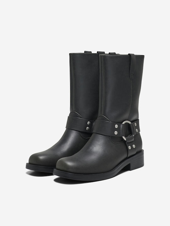 Ghete Dama Biker Negru