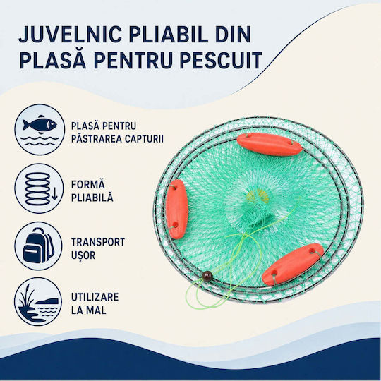 Coș Pliabil De Pescuit Model 80101