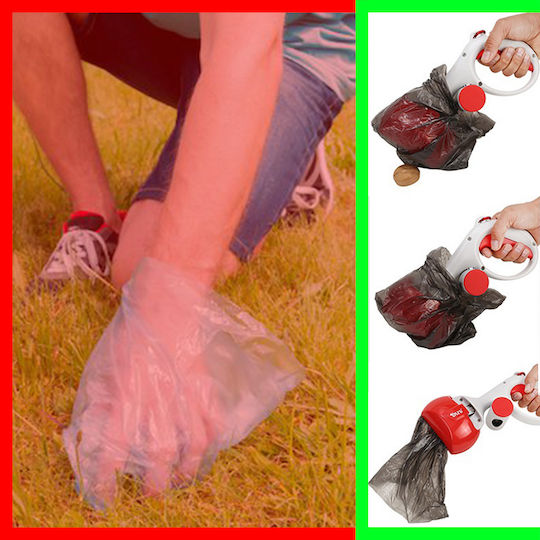 Dispozitiv Mic Colorat Pentru Îndepărtarea Excrementelor De Câine