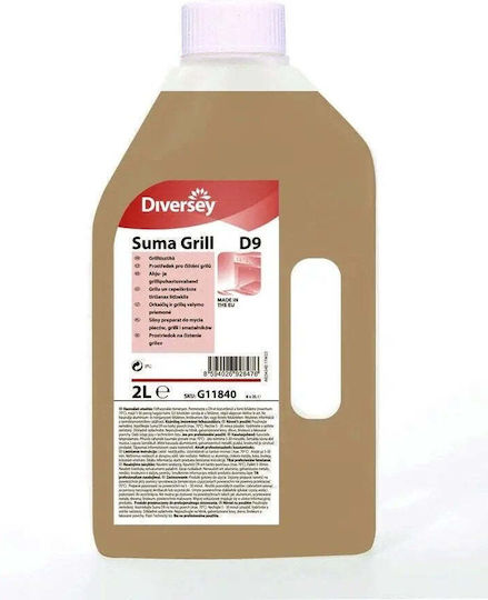 Johnson Diversey Suma Grill D9 Почистваща Течност за Фурна 2 lt