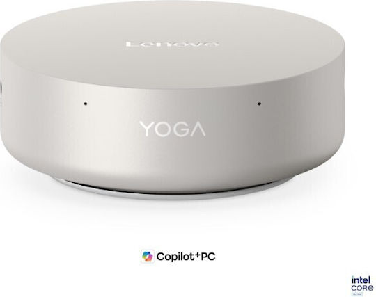 Lenovo Yoga Mini 01IPH11 PC (Core Ultra X7 358H/32GB DDR5/1TB SSD/Fără sistem de operare) Coajă de melc