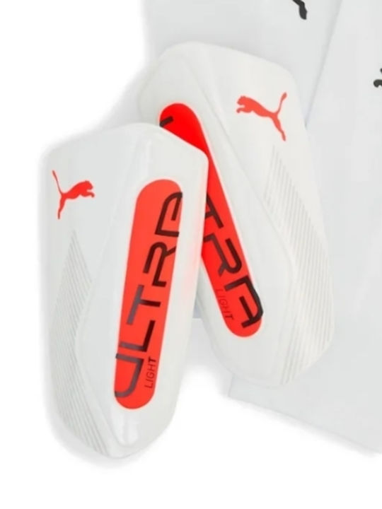 PUMA Ultra Light Sleeve 030989-11 Adult Soccer Shin Protectors White