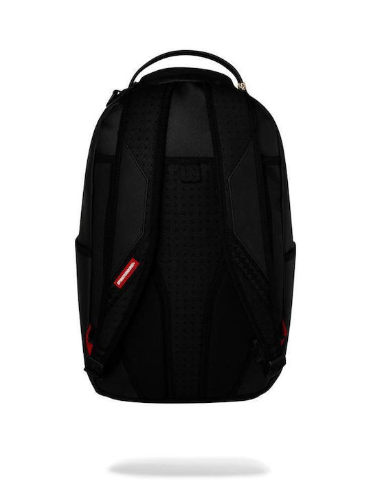 Sprayground Πλάτης SHARK CENTRAL BLACK EMBROIDERED SHARK DLXSV Sprayground Πλάτης SHARK CENTRAL BLACK EMBROIDERED SHARK DLXSV