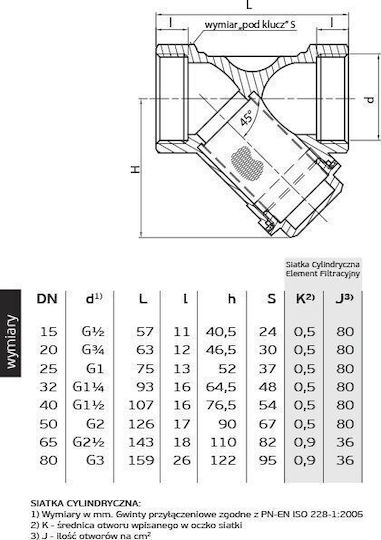 Perfexim Filter 2" 03-060-0500-000