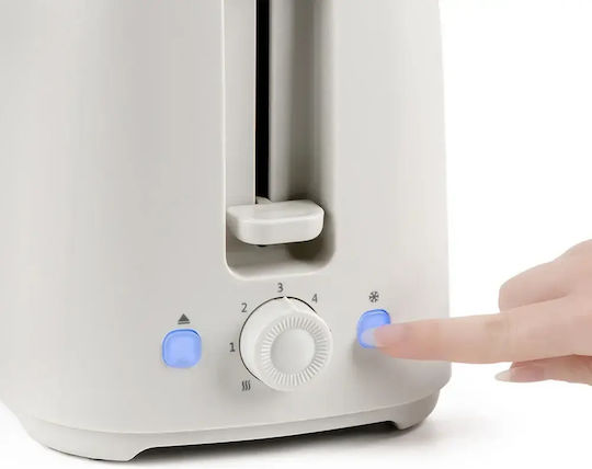 Muhler MT-747 Toaster 4 Schlitze 1450W Weiß