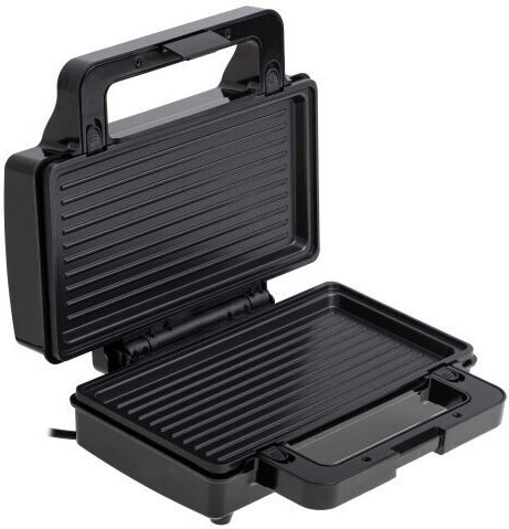 Adler Сандвич мейкър за 2 тоста 1000W Черен