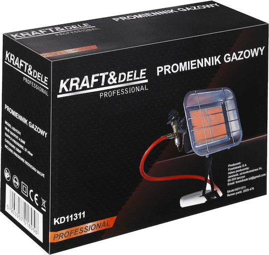 Kraft & Dele Industrielles Lufterhitzer Gas 4.5kW