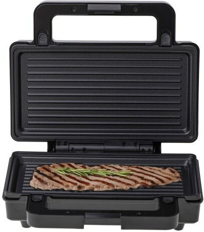 Adler Сандвич мейкър за 2 тоста 1000W Черен