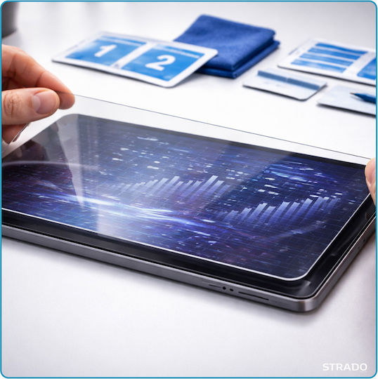 Strado-tech Матов Закалено Стъкло Apple iPad Air 11 M3 2025 Gen 7 2025 M2 2024 Gen 6 2024 Протектор За Екран На Таблет 9h 2,5d Накрайници Стъкло