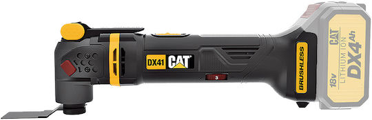 CAT DX41B Παλινδρομικό Πολυεργαλείο Brushless 18V 1x4Ah με Ρύθμιση Ταχύτητας