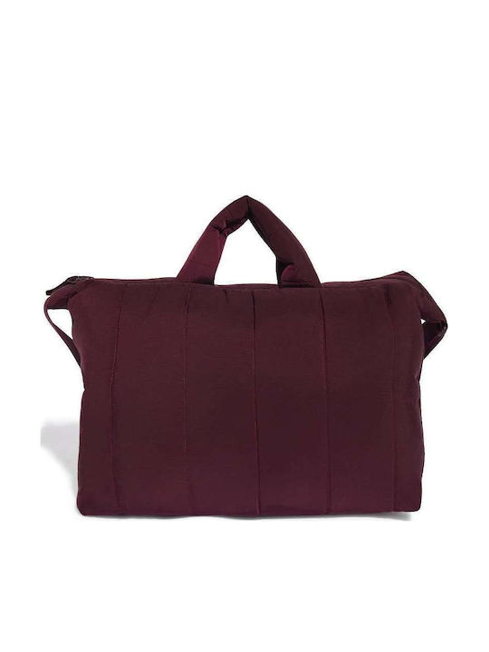 Damen Tote Tasche Burgundisch