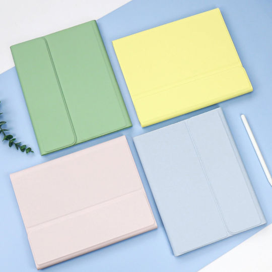 4KOM L Защитен калъф с клавиатура за Galaxy Tab S10 Lite 10.9'' SM-X406 SM-X400 2025 Син