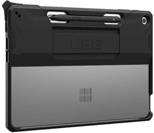 Калъф UAG Scout Shell Дръжка Стойка Microsoft Pro 12" 1-во поколение 2025 Черен Прозрачен Bulk Packaging 324022b14040
