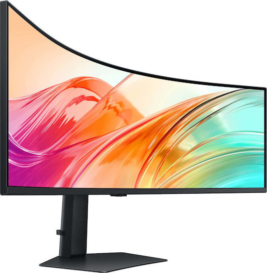 Samsung ViewFinity S9 S95UF HDR Curved Монитор 49" 5120x1440 с Време на реакция 5ms GTG Сребрист