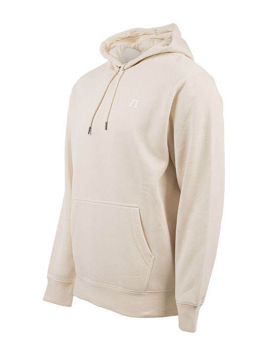 Ecru Hooded Sweatshirt
