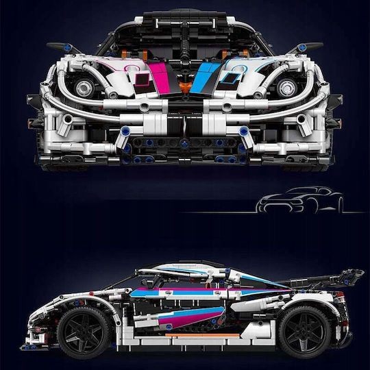 Mould King Building Blocks Regera Hypercar Rc for 3+ Years 3063 Pieces