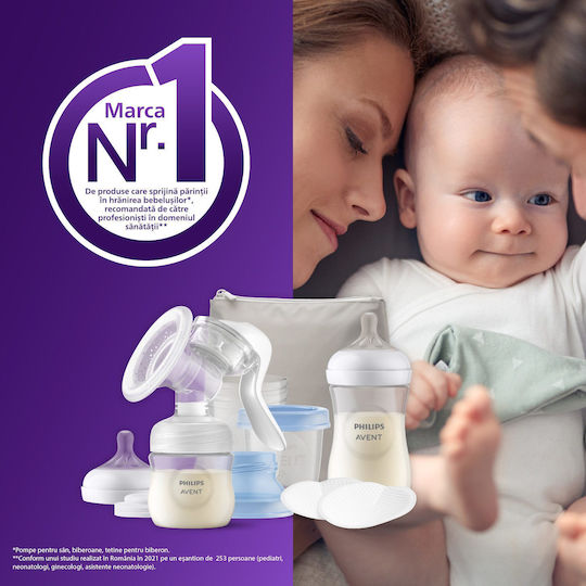 Philips Avent Natural Tetine din silicon cu flux normal 2 buc