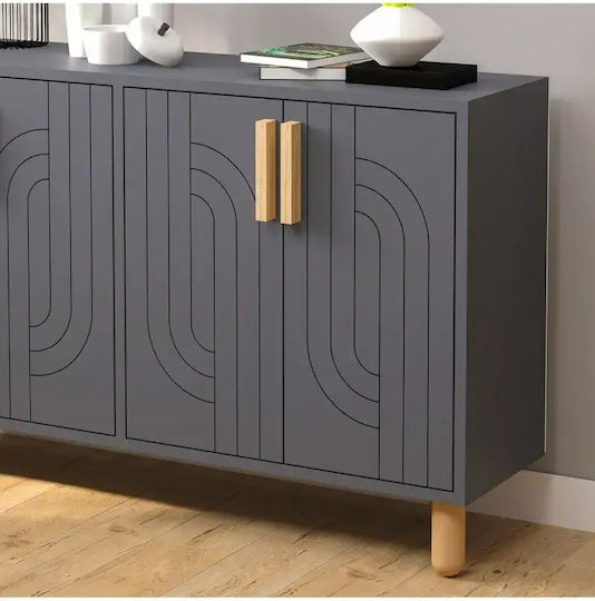 SteweHome Konsolentisch Holz Braun M120xB30xH75cm