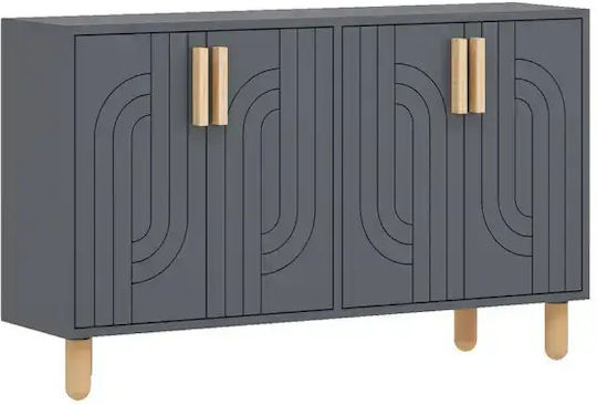 SteweHome Konsolentisch Holz Braun M120xB30xH75cm