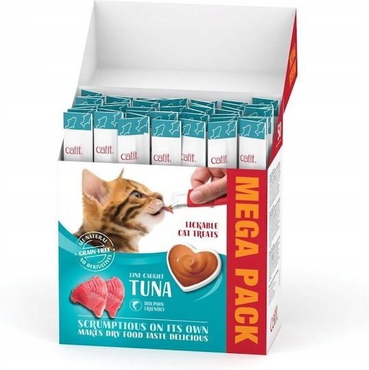 Catit Creamy Megapack Котешки лакомства Риба тон 50x10g