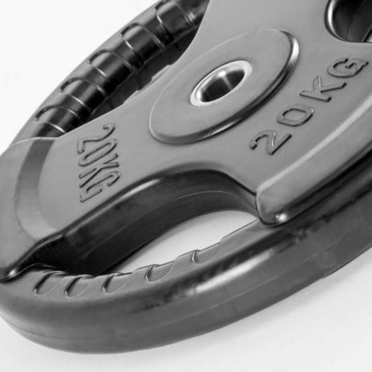 inSPORTline Каучуков диск 1 x 25kg Φ30mm с дръжки