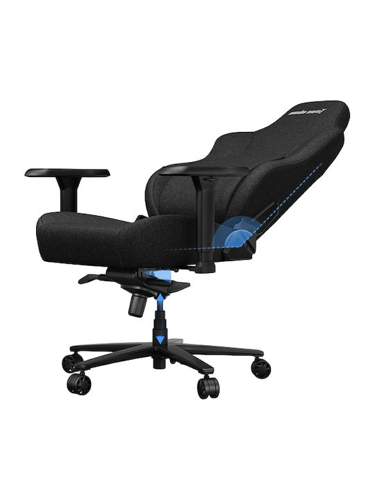 Anda Seat Phantom 4 Pro Fabric Gaming Chair with Adjustable Arms Black