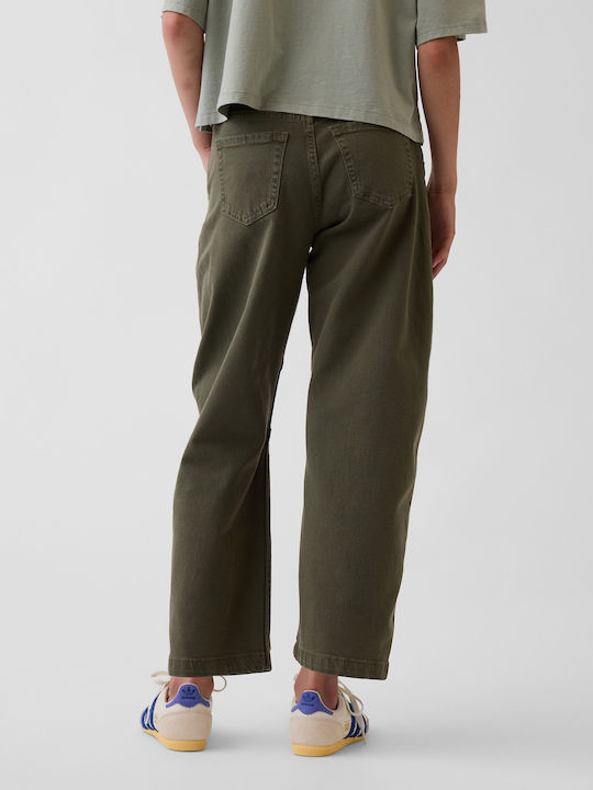Kids Trouser Tweed Green
