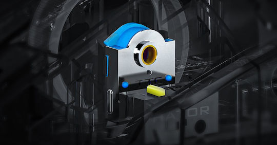 Quasar 3 Ultima Kabellose Gaming Maus 30000 DPI Weiß