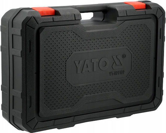 Yato YT-827722 Percussive Battery Drill Driver Brushless 18V 2x4Ah