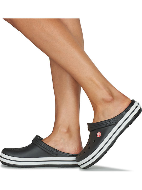 Crocs Crocband Männliche Anatomische Holzschuhe Schwarze