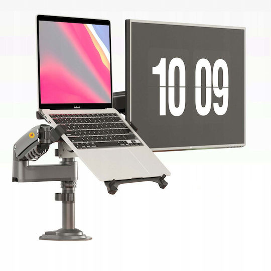 North Bayou Desk Monitor Stand up to 27" with Arm