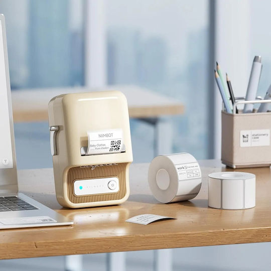 Niimbot Ετικετογράφος με Bluetooth Μπεζ