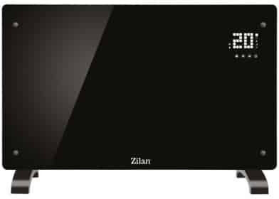 Convector De Pardoseală 2000W Cu Termostat Electronic 78x47cm Negru